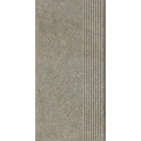 Stopnica Eremite Taupe Mat Struktura 30x60 Paradyż