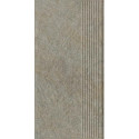 Stopnica Eremite Taupe Mat Struktura 30x60 Paradyż
