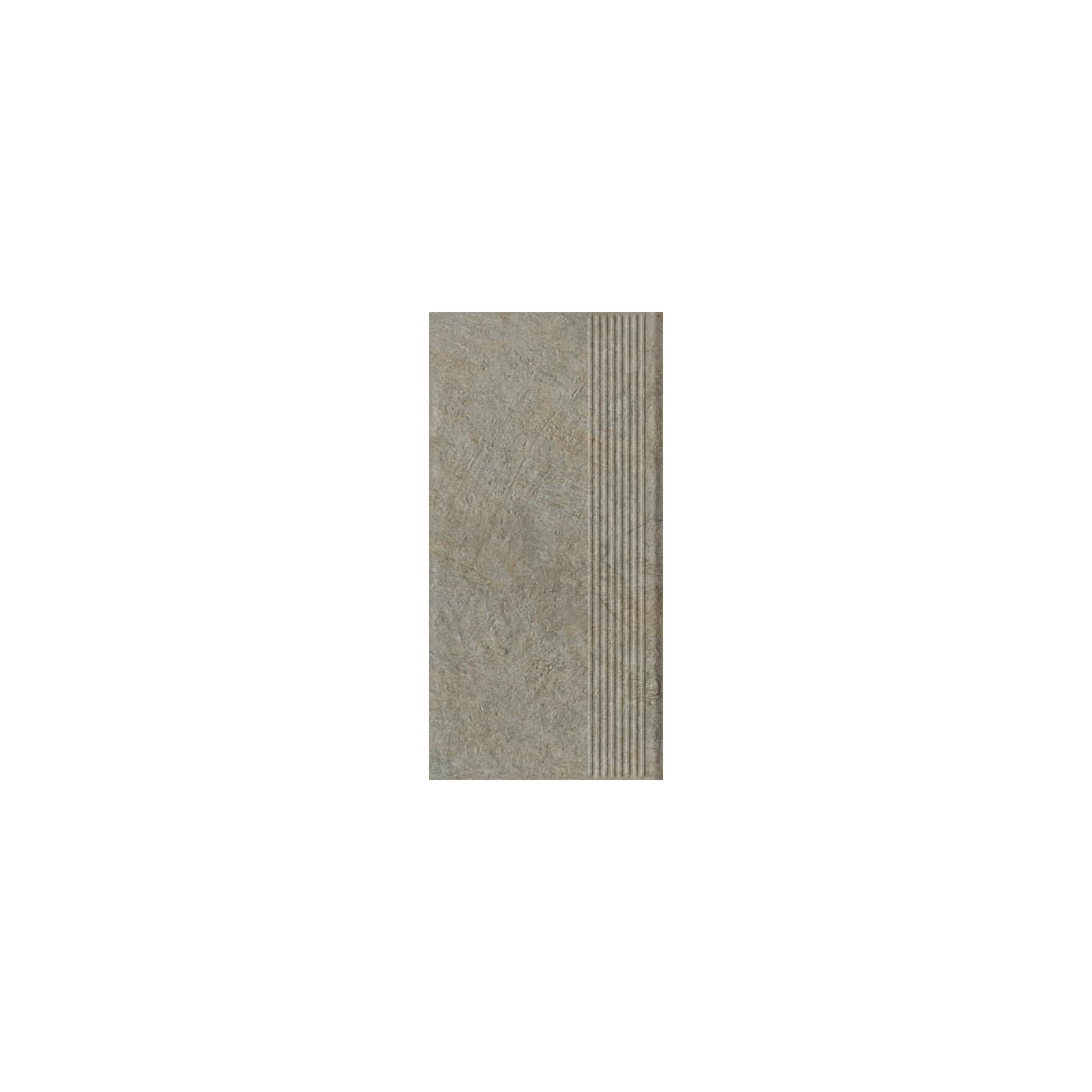 Stopnica Eremite Taupe Mat Struktura 30x60 Paradyż