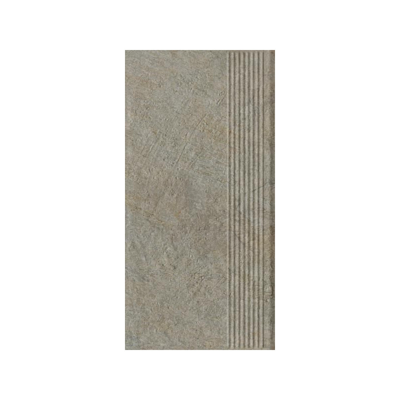 Stopnica Eremite Taupe Mat Struktura 30x60 Paradyż
