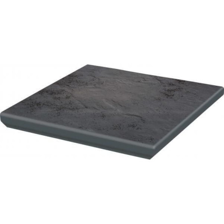 Stopnica Semir Grafit Mat Struktura 33x33 Paradyż