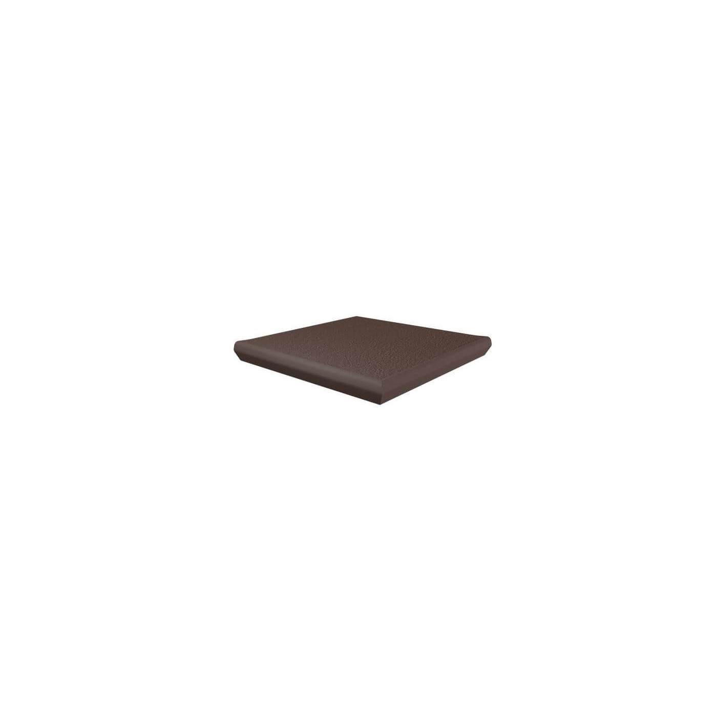 Stopnica Sundown Marrone Mat Struktura 33x33 Paradyż