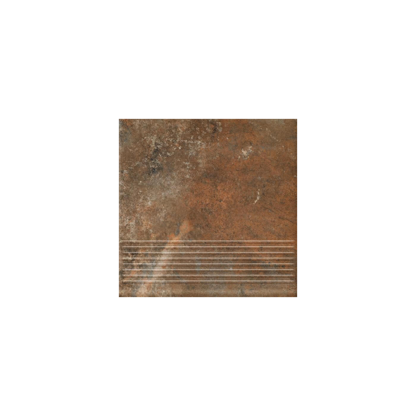 Stopnica Arteon Brown Struktura Mat 30x30 Paradyż