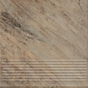 Stopnica Mattone Pietra Beige Struktura Mat 30x30 Paradyż