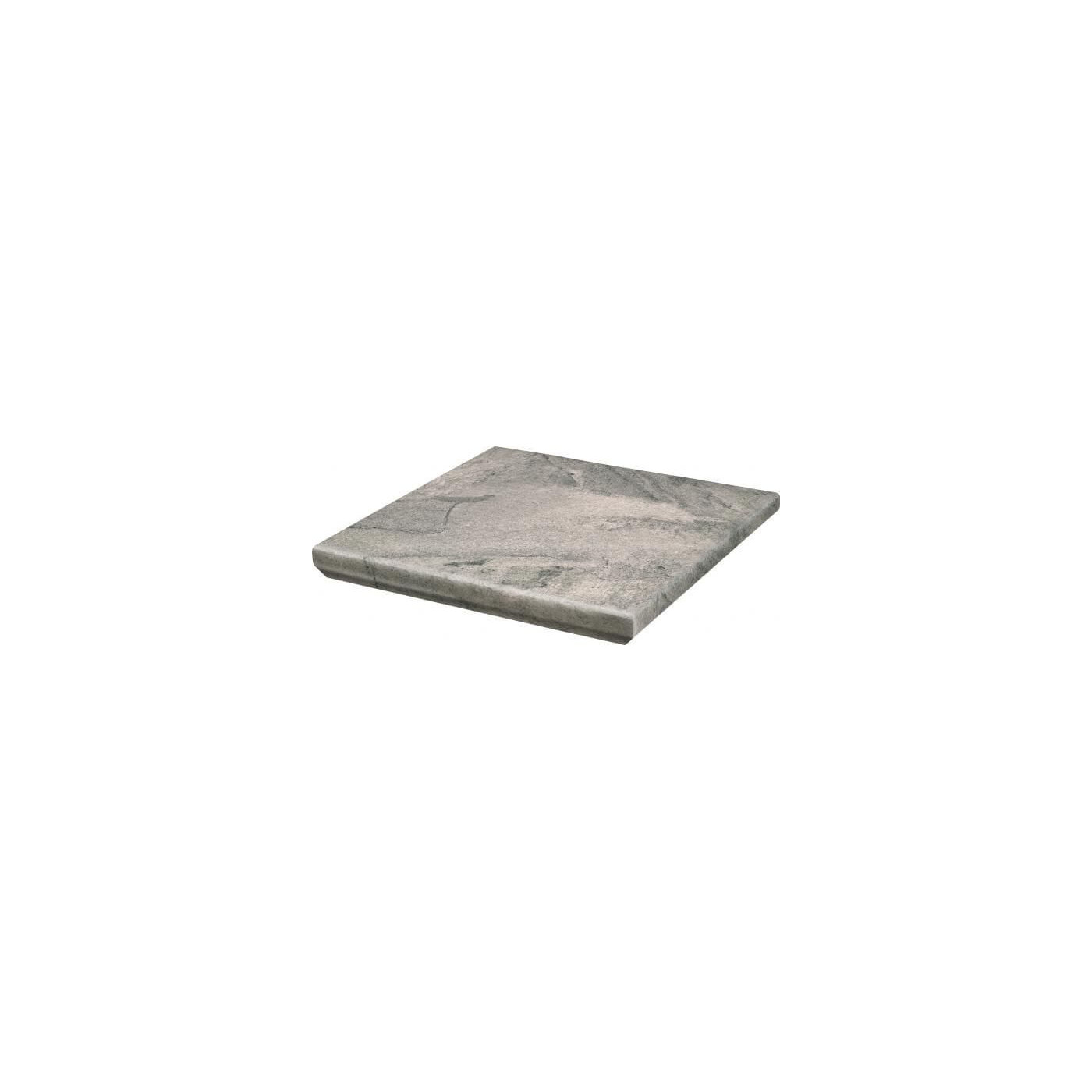 Stopnica Mattone Pietra Grafit Struktura Mat 30x33 Paradyż
