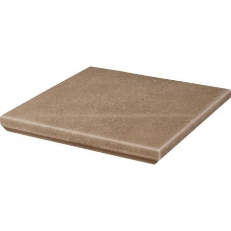 Stopnica Mattone Sabbia Brown Struktura Mat 30x33 Paradyż