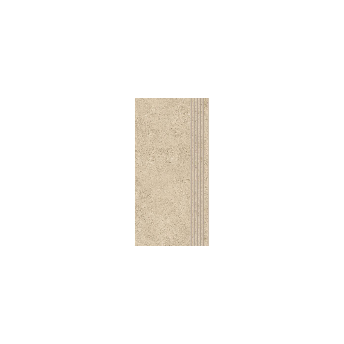 Stopnica Authority Beige Mat 59,8x29,8 Paradyż My Way