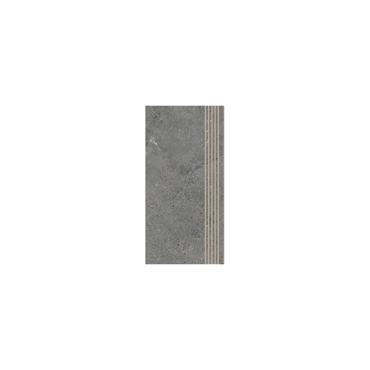 Stopnica Authority Graphite Mat 59,8x29,8 Paradyż My Way