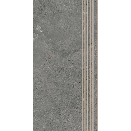 Stopnica Authority Graphite Mat 59,8x29,8 Paradyż My Way