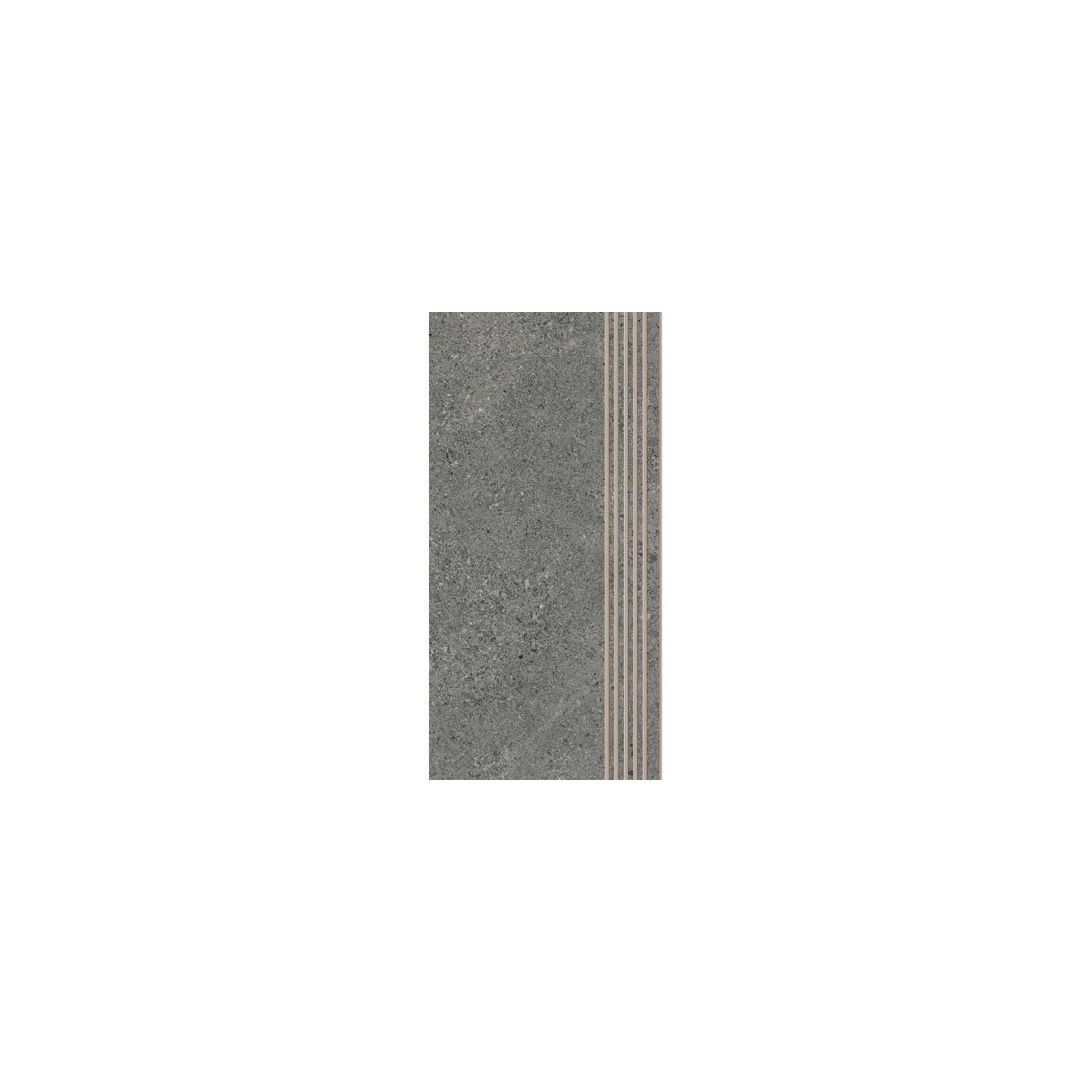 Stopnica Authority Graphite Mat 59,8x29,8 Paradyż My Way