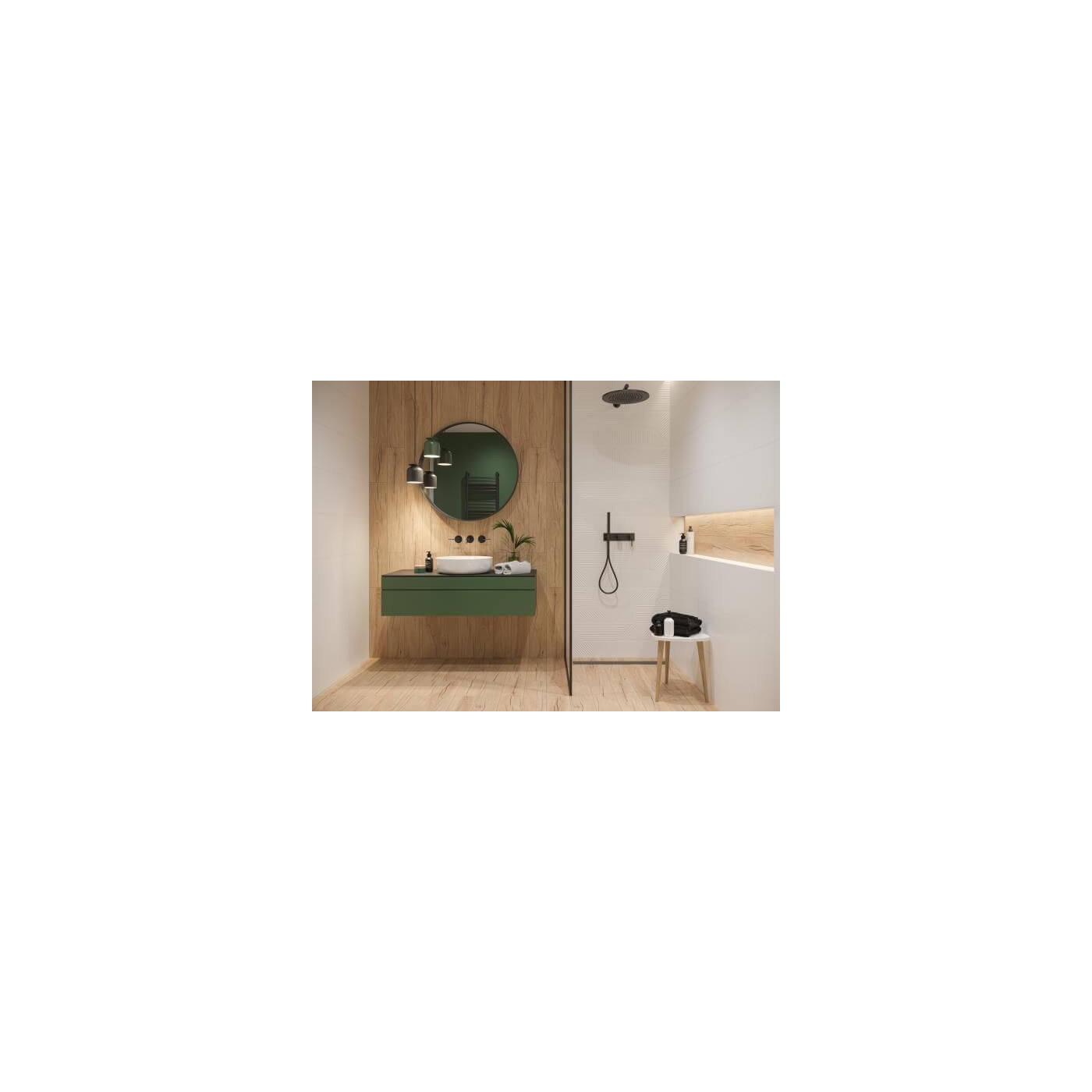 Płytka Craftland Brown Struktura 14,8X89,8 Paradyż