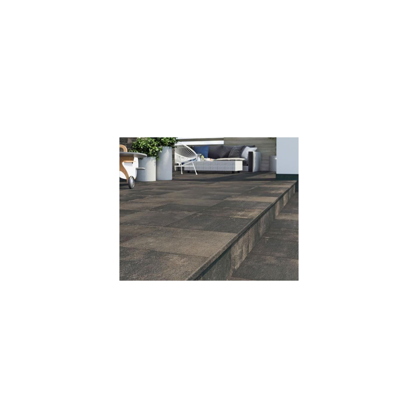 Płytka Scandiano Brown Mat Struktura 30x30 Paradyż