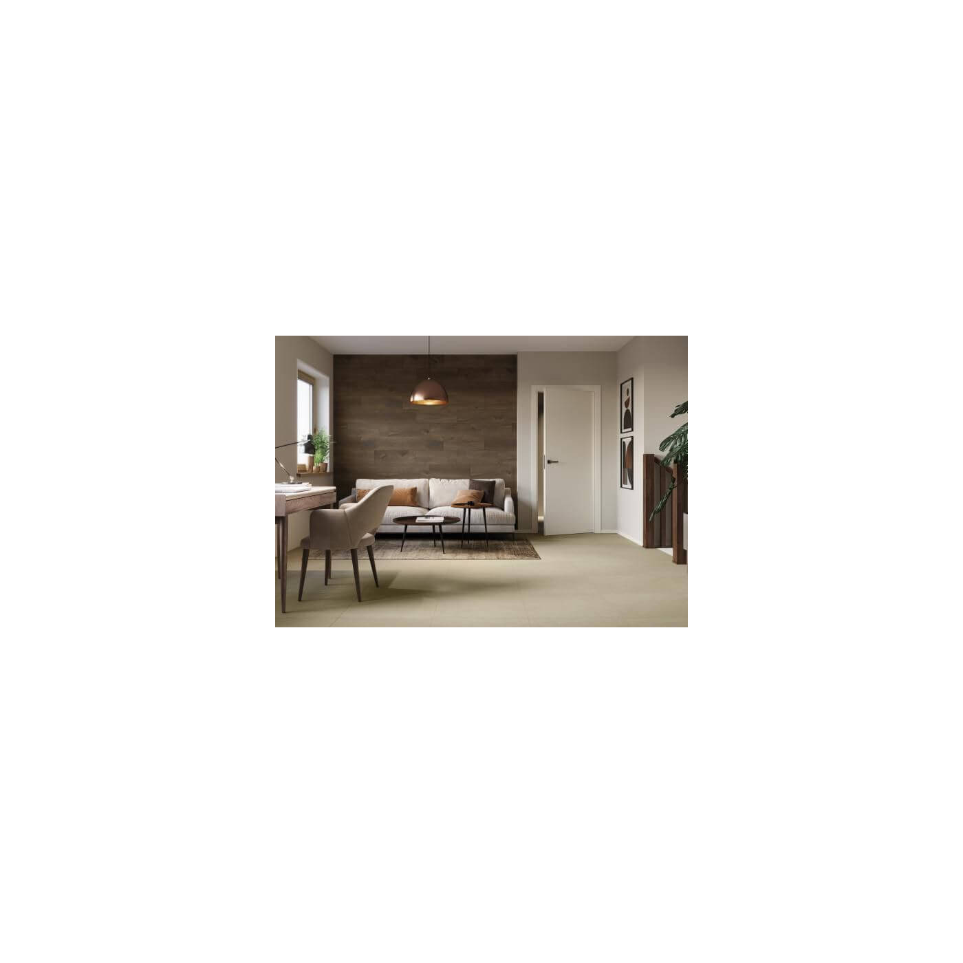 Płytka Flywood Chocolate Mat Struktura 20x60 Paradyż Classica