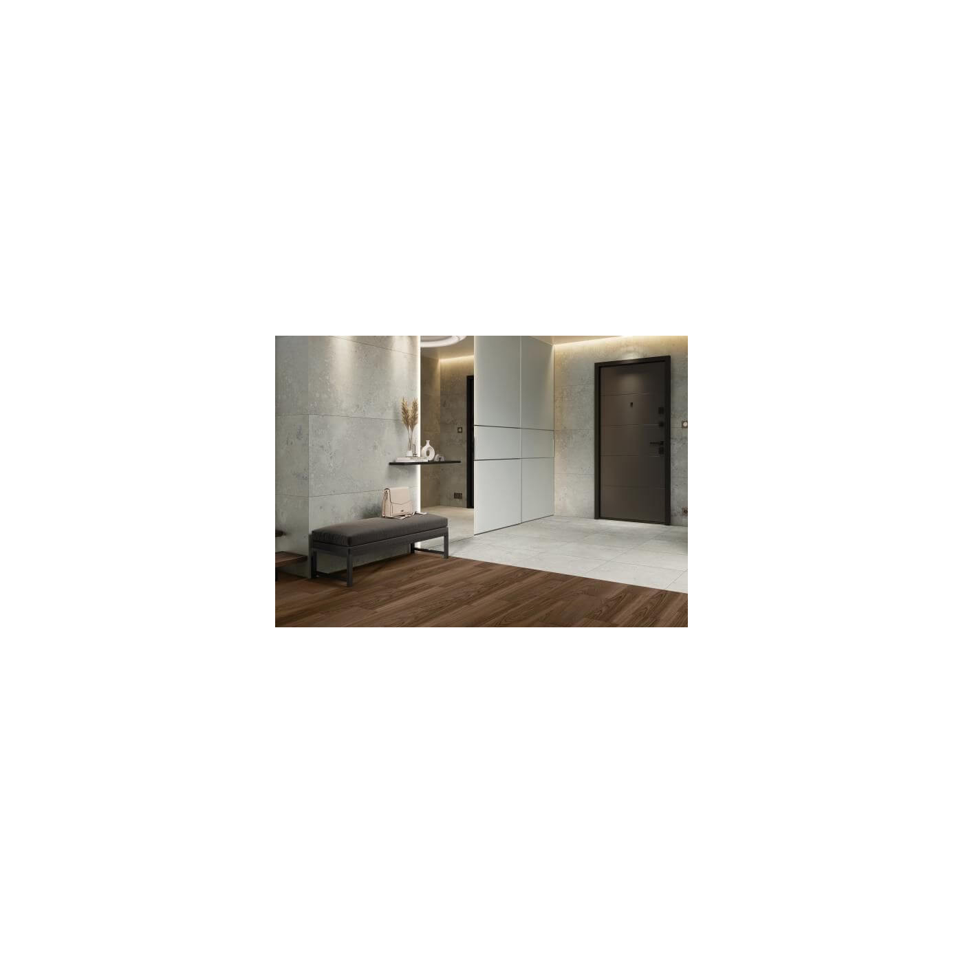 Płytka Oldwood Chocolate Mat Struktura 20x60 Paradyż Classica