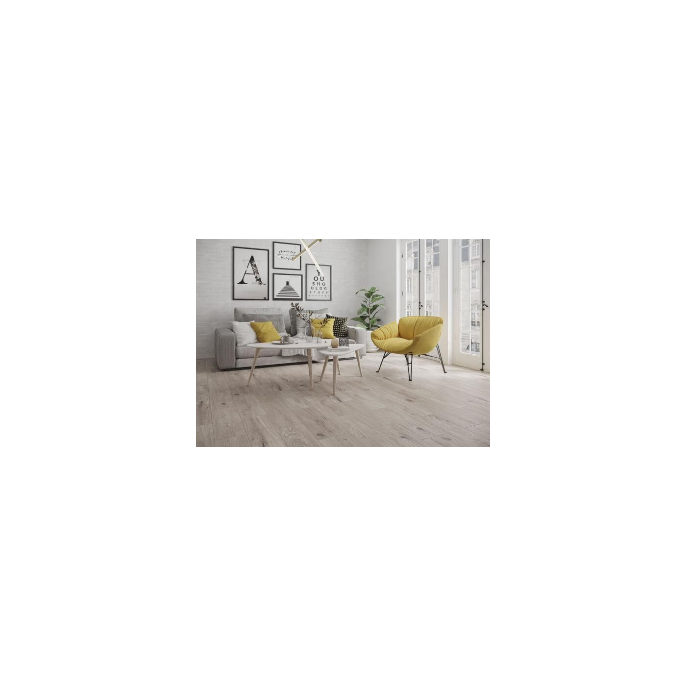 Płytka Naturalmood Grigio Struktura 20x60 Paradyż Classica