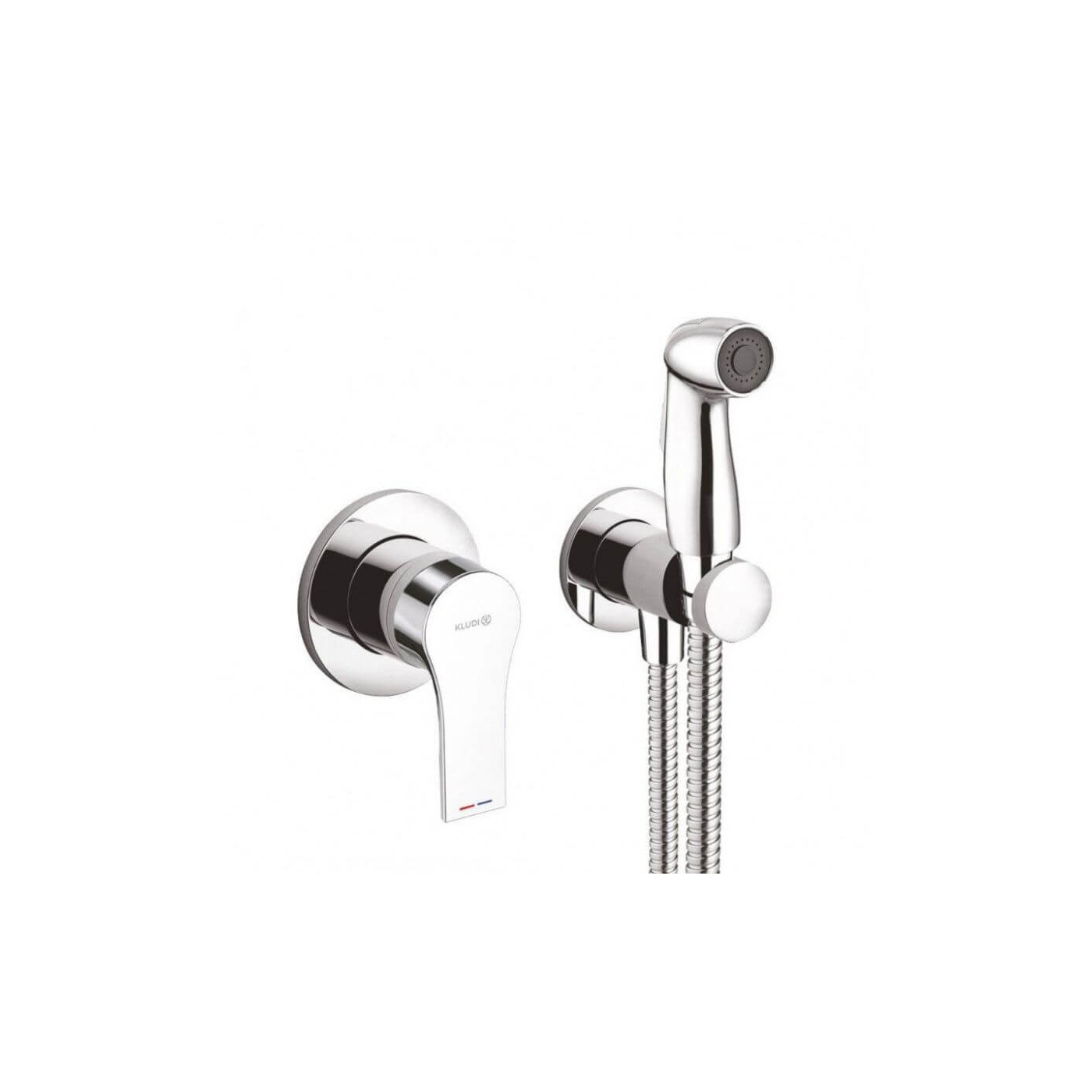 Zestaw Higieniczny Zenta SL 10x16x7,5 cm Kludi