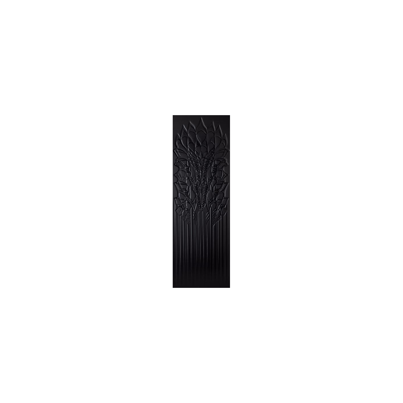 Płytka Cold Princess Black Struktura 39,8X119,8 Paradyż