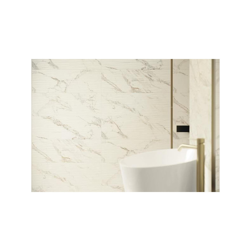 Płytka Serene Bianco Mat 25x75 Paradyż