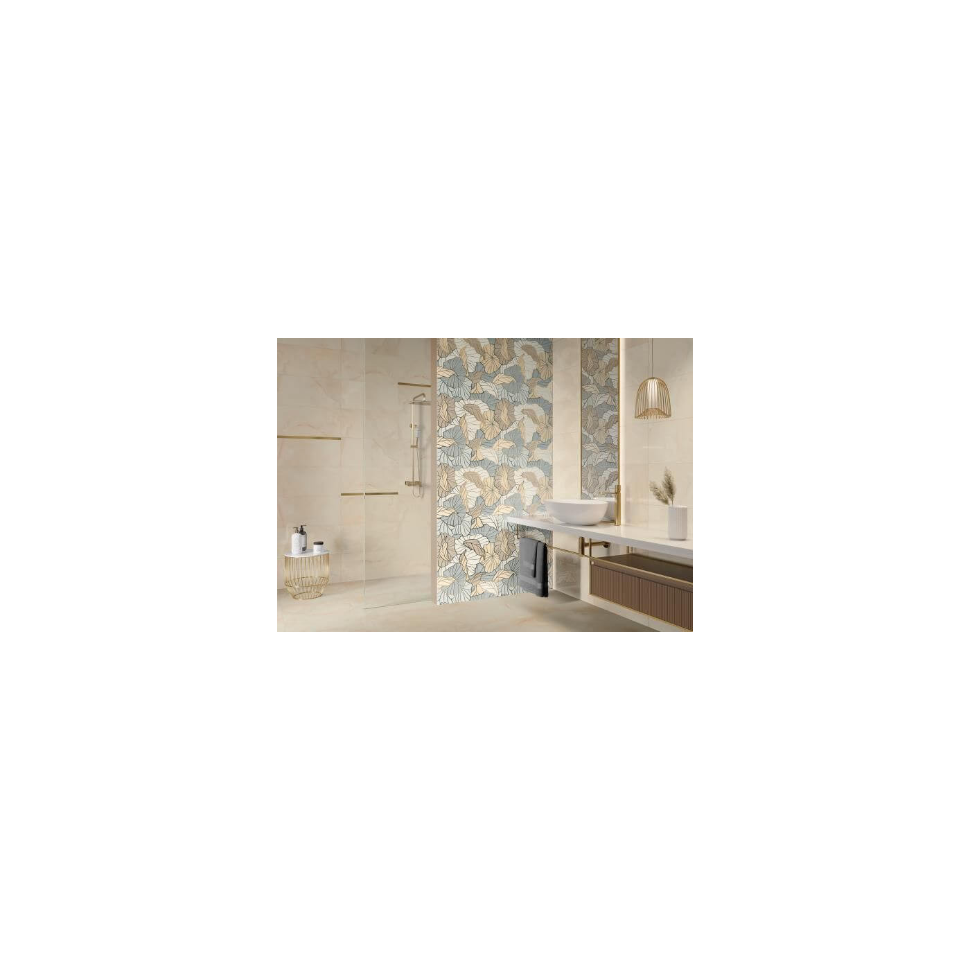 Płytka Ścienna Illusion Beige Połysk 30X60 Paradyż Classica