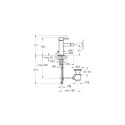 Bateria Bidetowa Jednouchwytowa A42559 Chrom Vitra