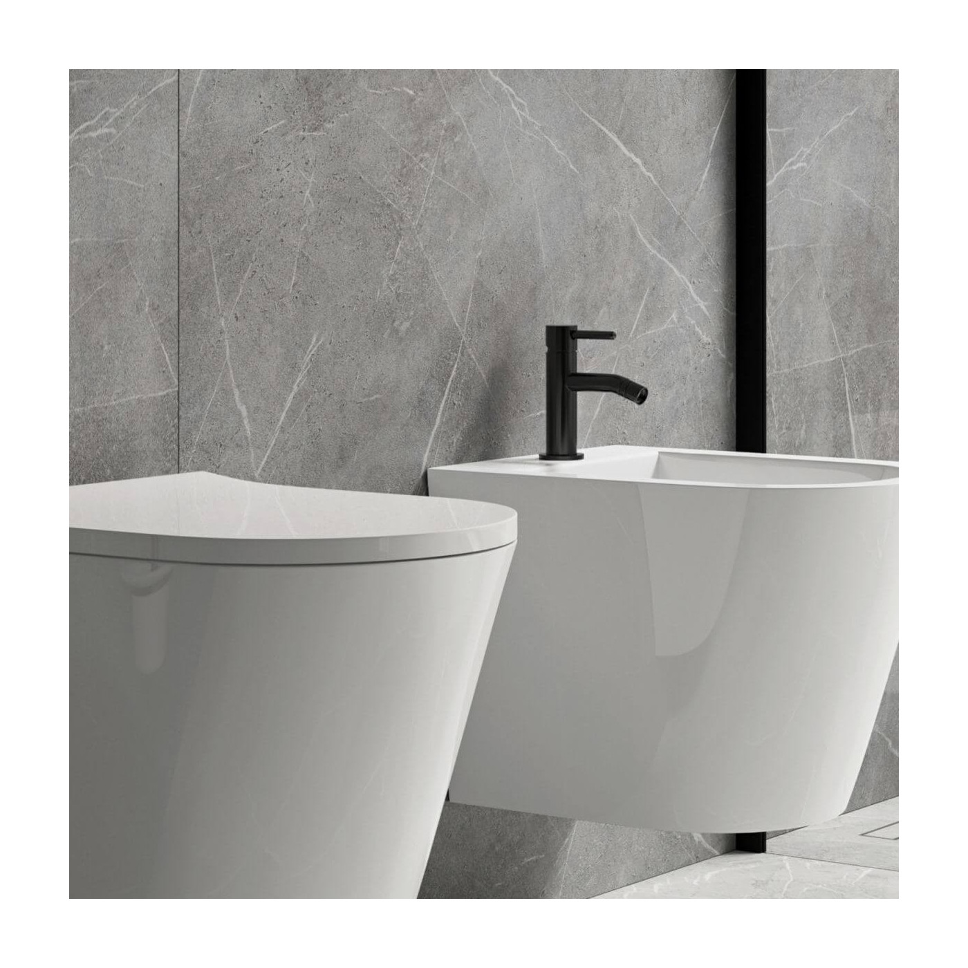Bateria Bidetowa Y Czarny Y1220BL Omnires