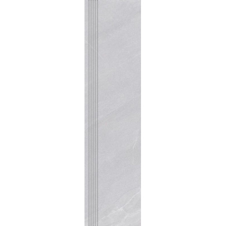 Stopnica Stonehenge Jasnoszary Lappato 29,7x119,7 Nowa Gala