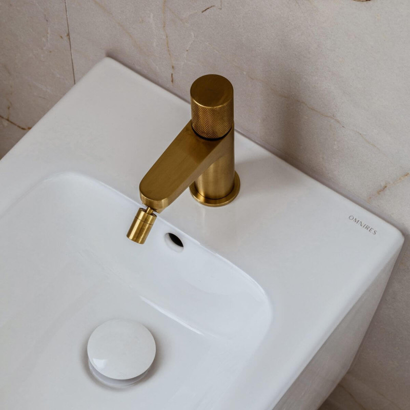 Bateria Bidetowa Contour Złoty Szczotkowany CT8020GLB Omnires