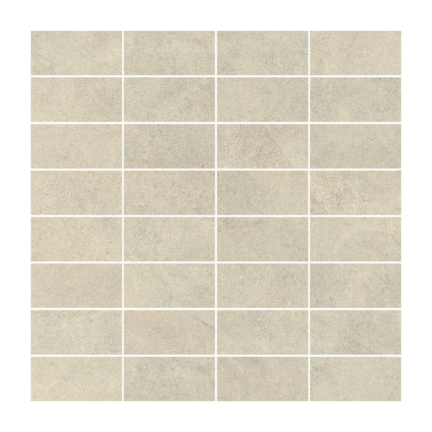 Mozaika Qubus Soft Grey Prostokąty 30x30 Ceramica Limone