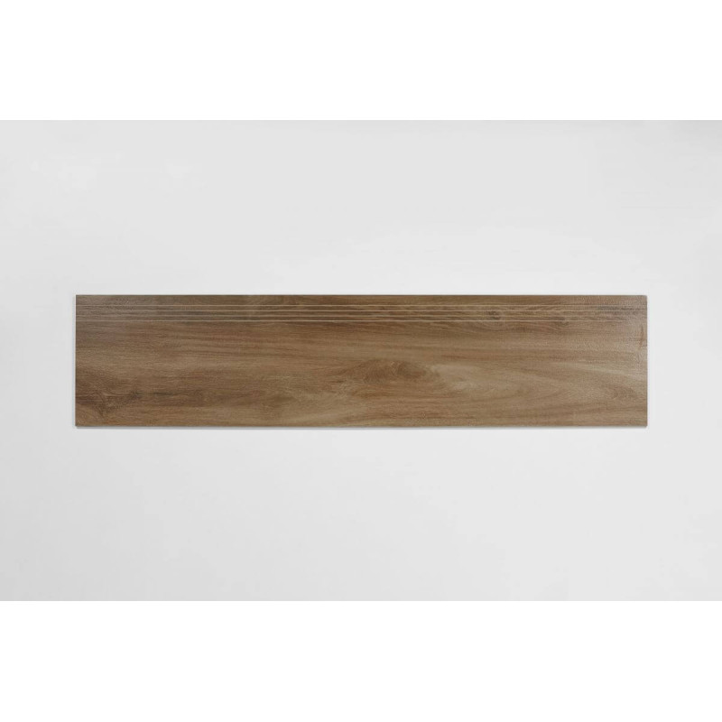 Stopień Arbaro Nugat 30x120 Ceramica Limone