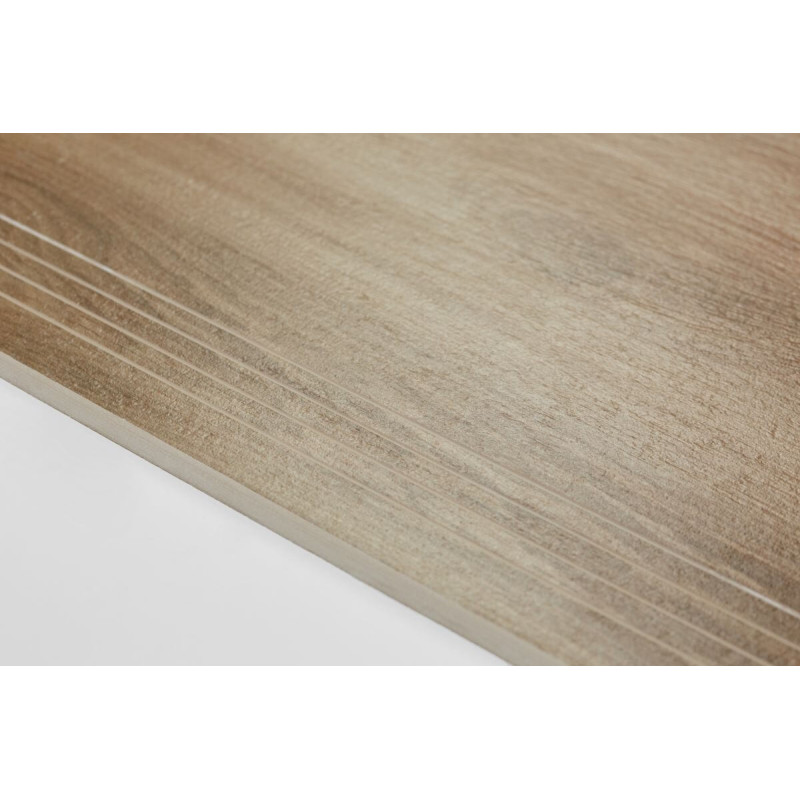 Stopień Arbaro Nugat 30x120 Ceramica Limone