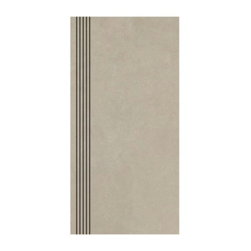 Stopnica Qubus Soft Grey 30x60 Ceramica Limone
