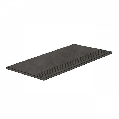 Stopnica Qubus Antracite 30x60 Rekt Ceramica Limone