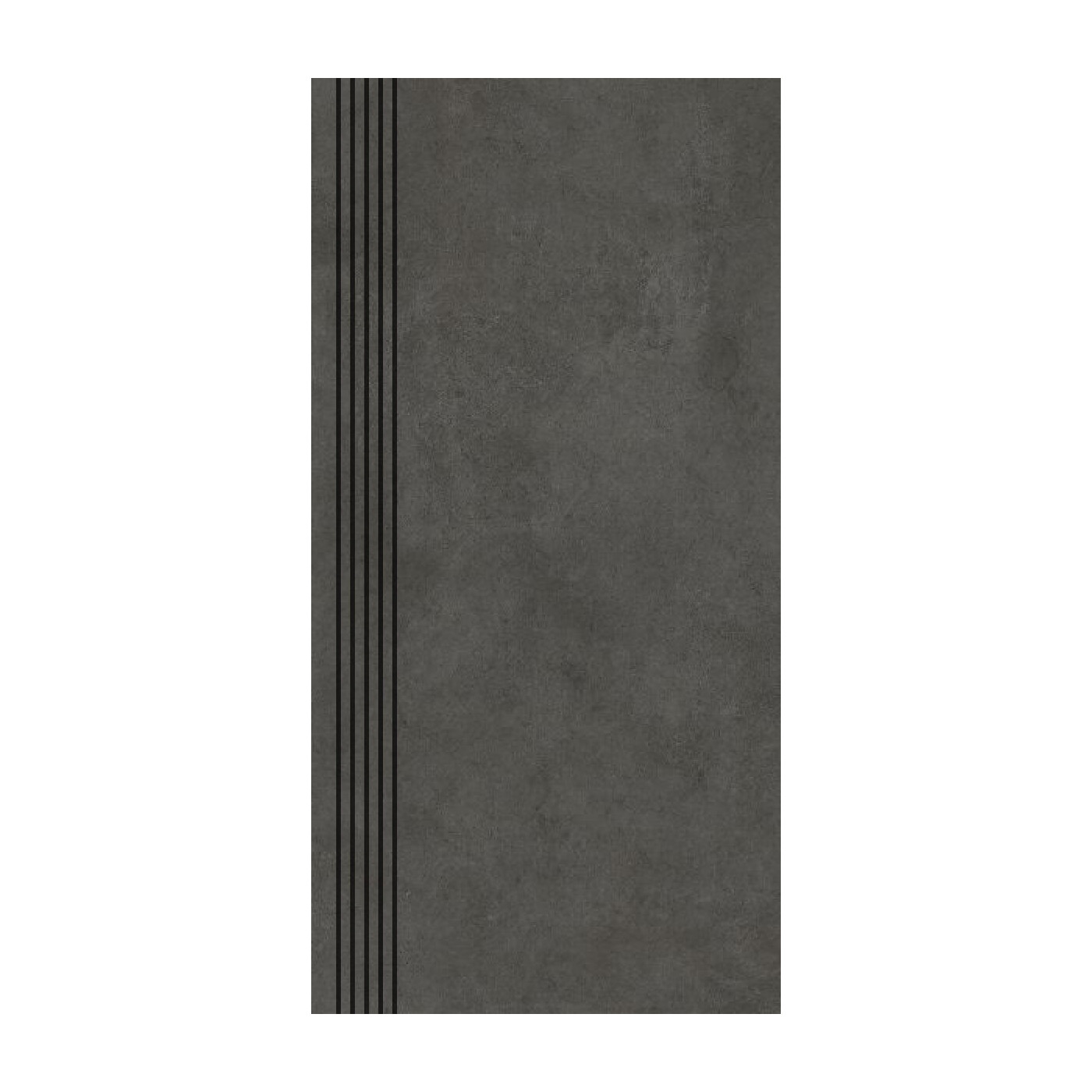 Stopnica Qubus Antracite 30x60 Rekt Ceramica Limone