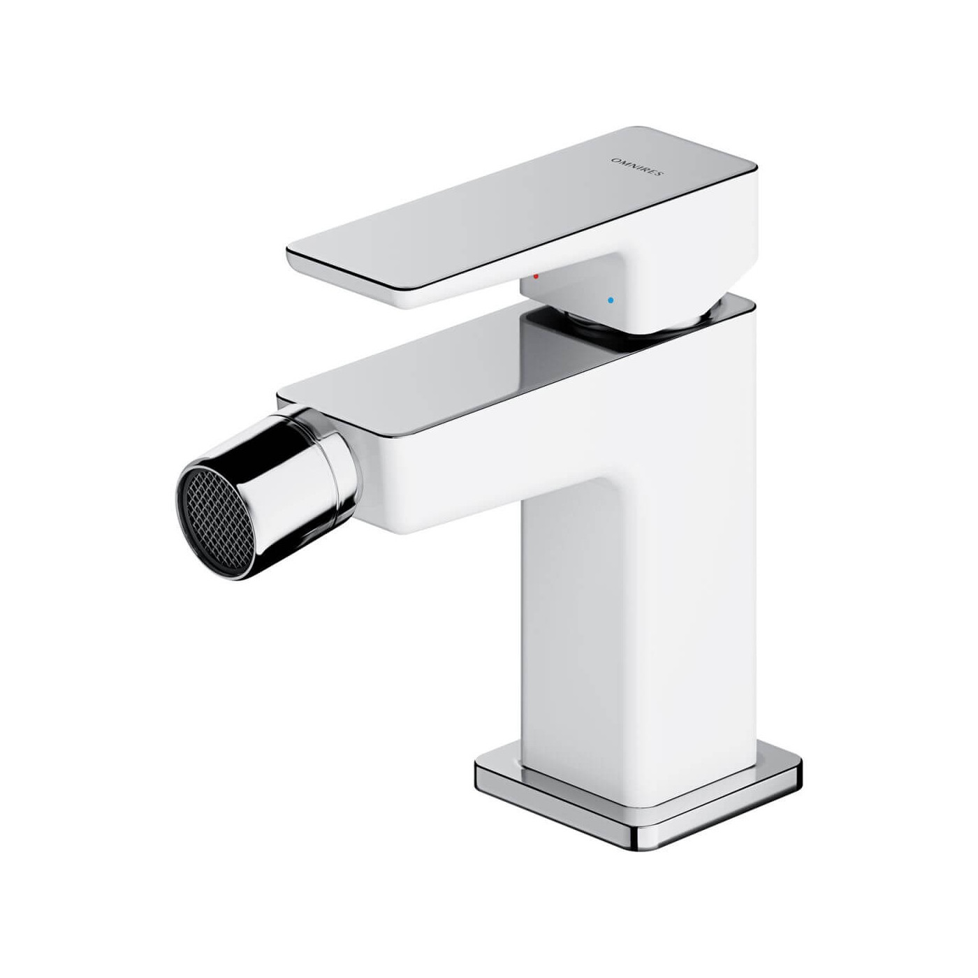 Bateria Bidetowa Parma Chrom/Biały PM7420CRB Omnires