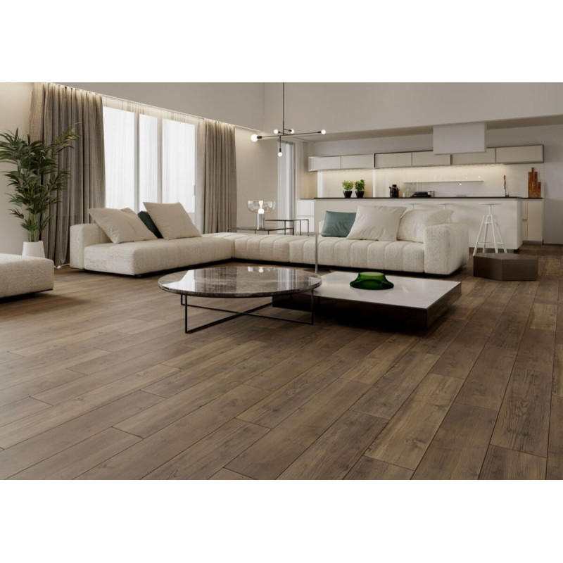 Gres Tablero Brown 120,2x19,3 Ceramica Limone