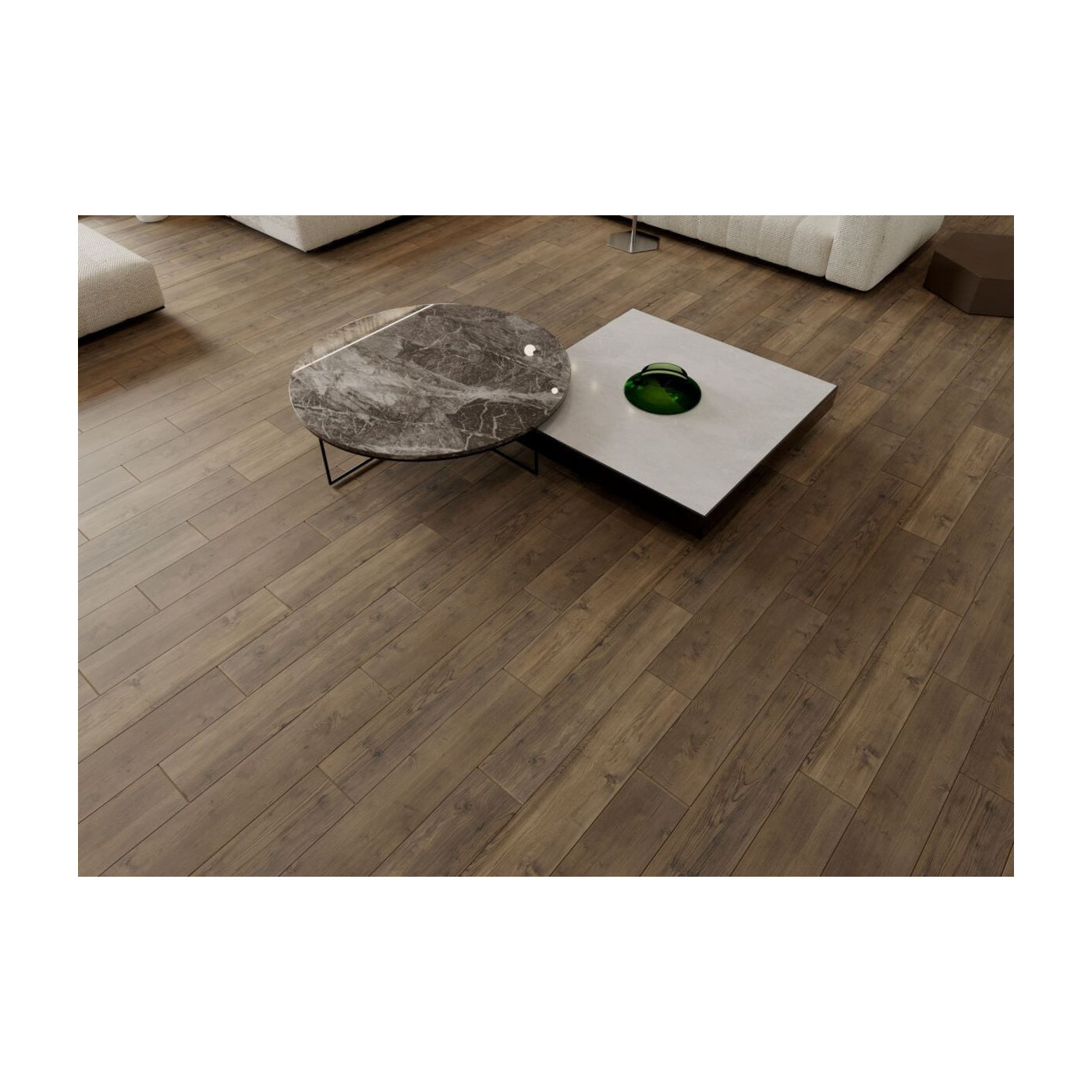 Gres Tablero Brown 120,2x19,3 Ceramica Limone
