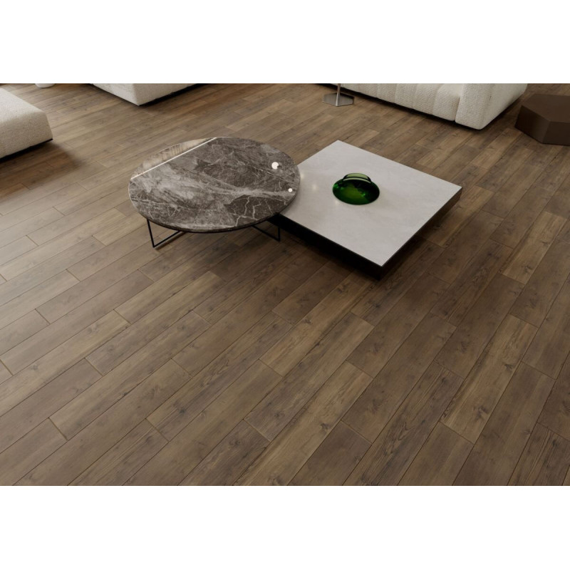 Gres Tablero Brown 120,2x19,3 Ceramica Limone