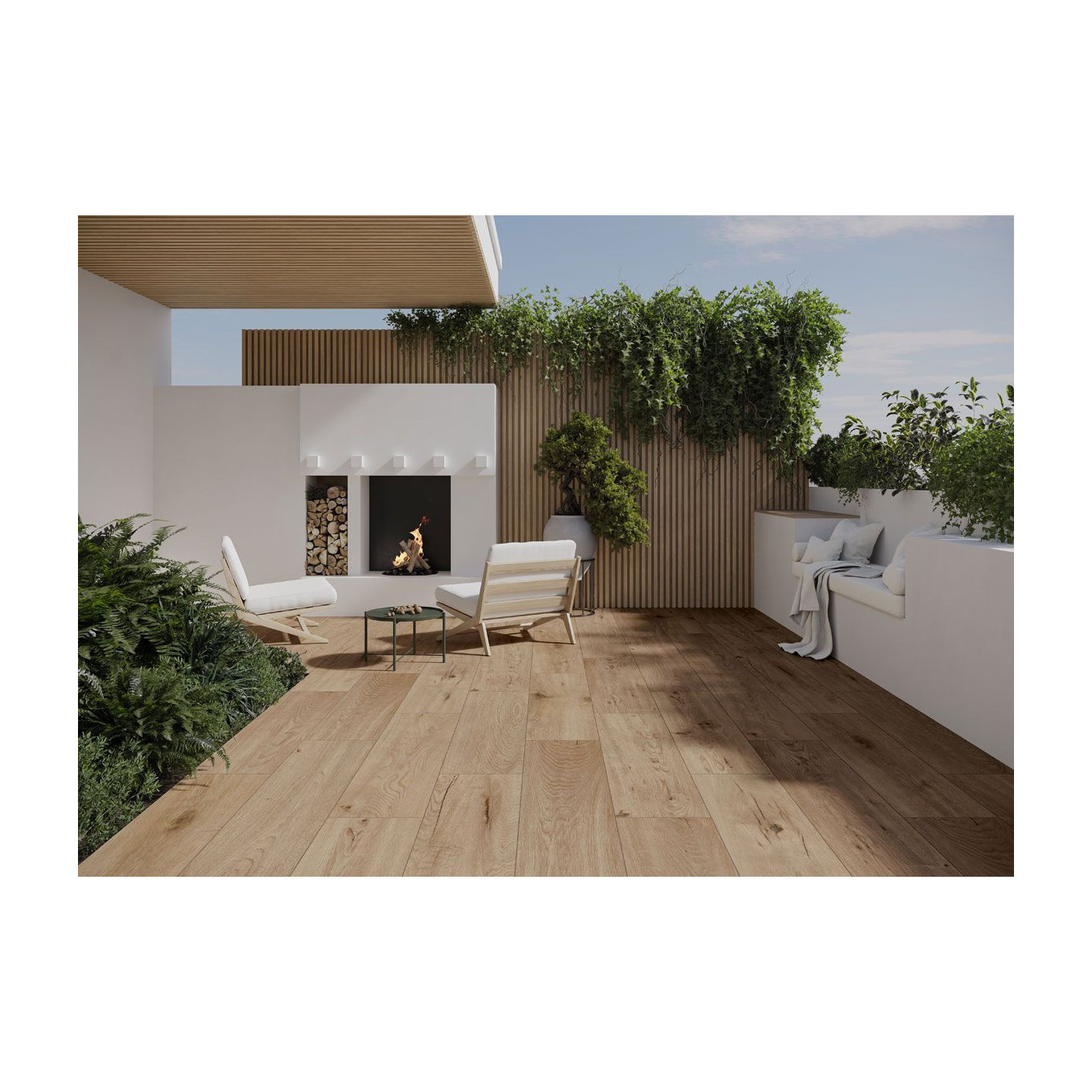 Płytka Tarasowa Naturio 2.0 Beige 29,5x119,5x2 Ceramica Limone