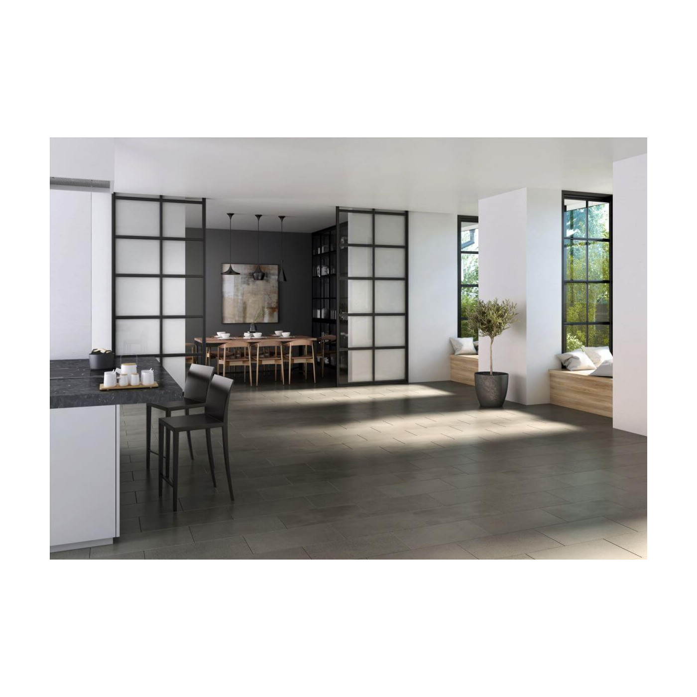 Płytka Podłogowa Town Grey 60x60 Ceramica Limone