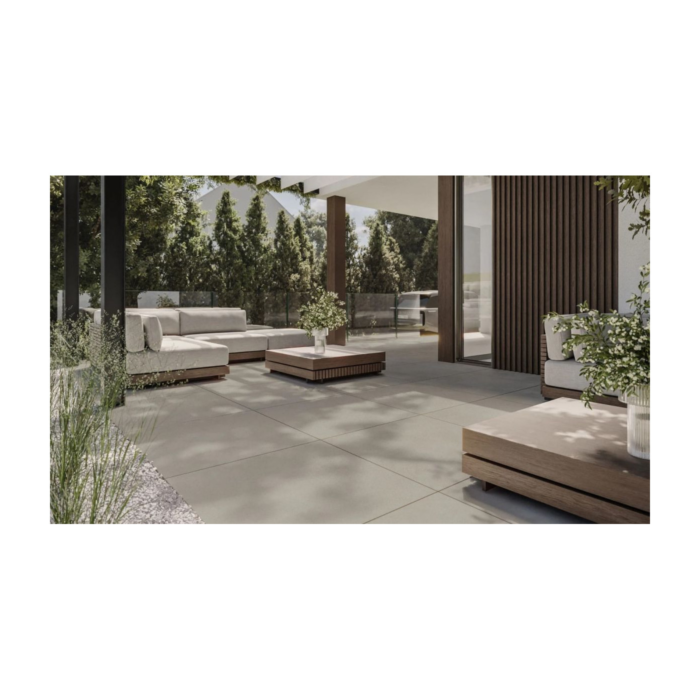 Płytka Tarasowa Qubus White 60x60 Zoya