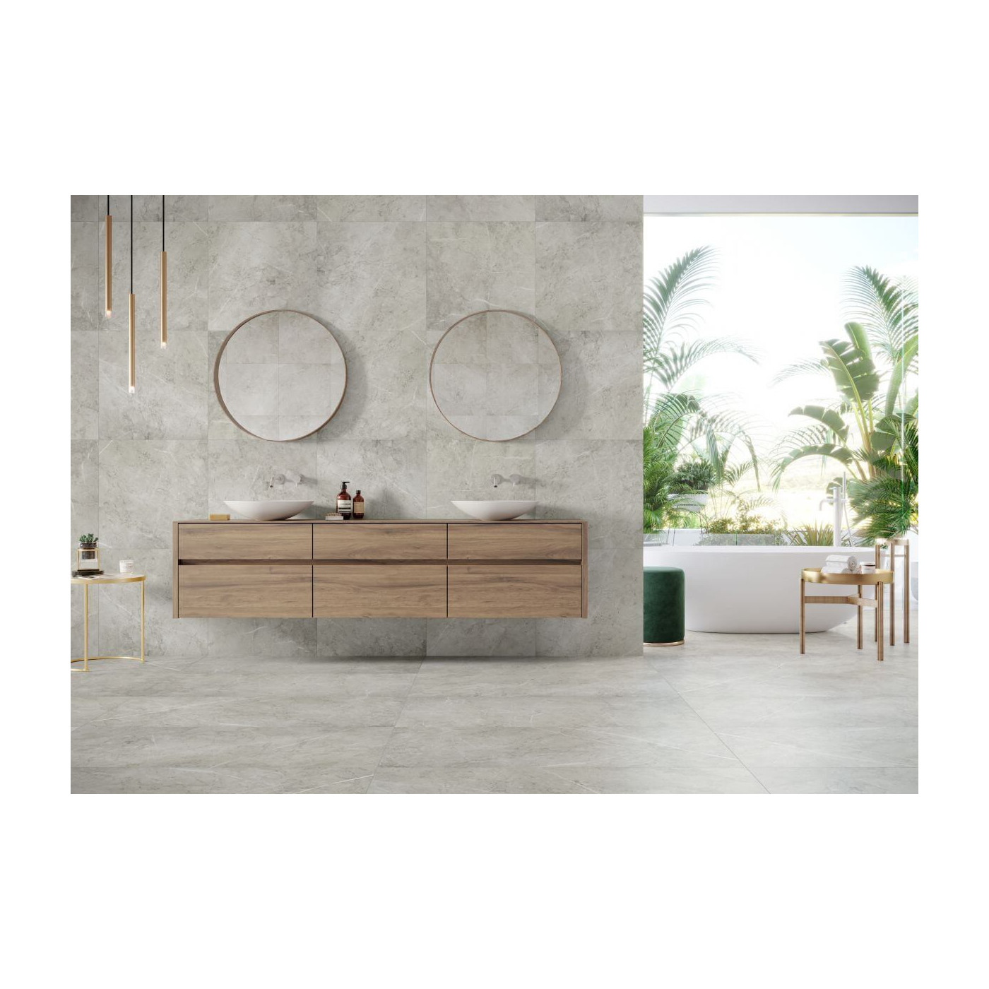 Płytka Podłogowa Katania Grey 59,7x59,7 Ceramica Limone