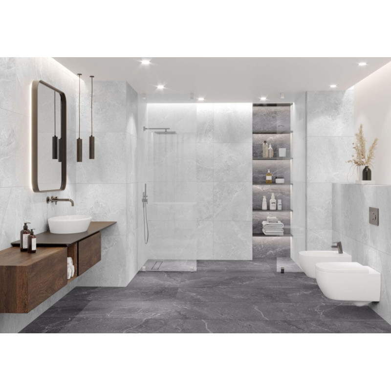 Płytka Estello Grey Mat 59,7x59,7 Ceramica Limone
