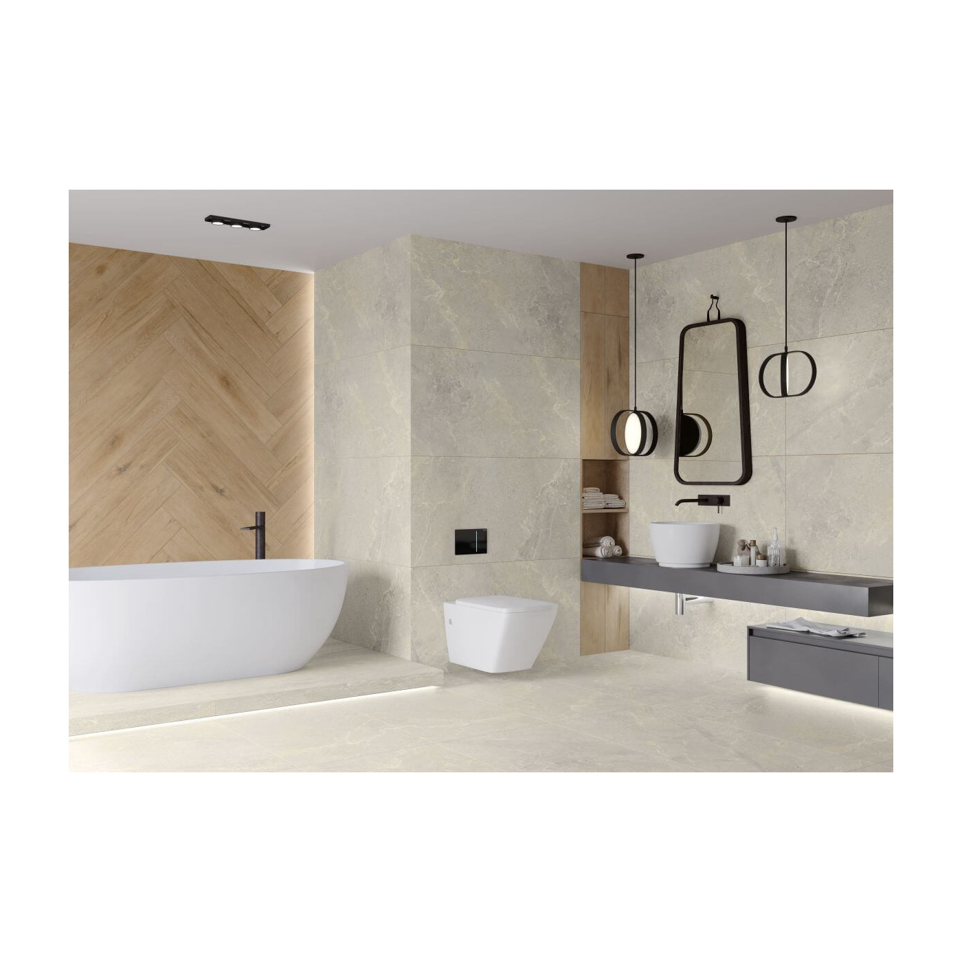 Płytka Estello Verde Mat 59,7x59,7 Ceramica Limone