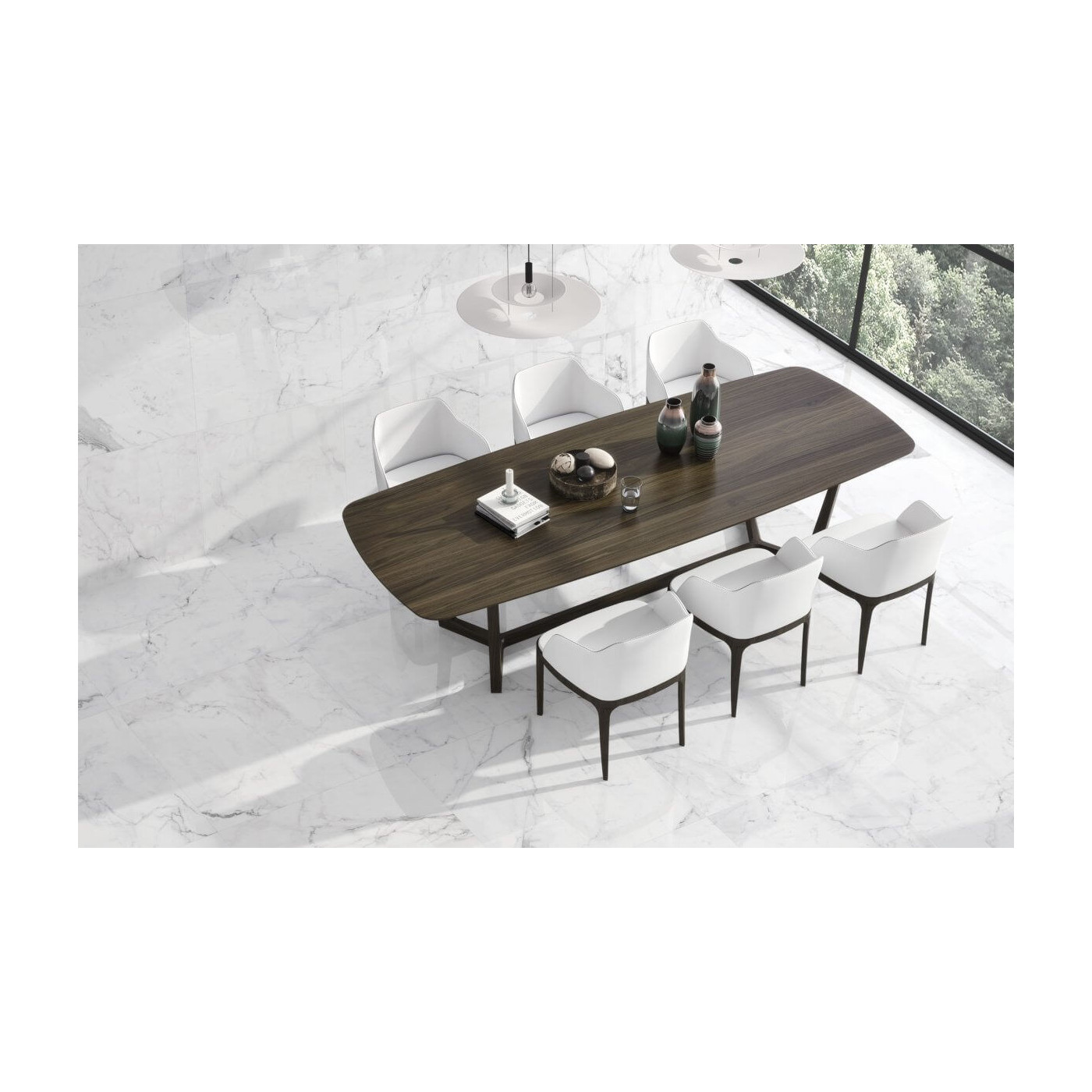 Płytka Podłogowa Laris Carrara Lap. 79x79 Ceramica Limone