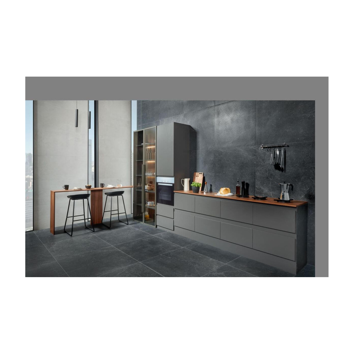 Płytka Blue Moon Black 90x90 Ceramica Limone
