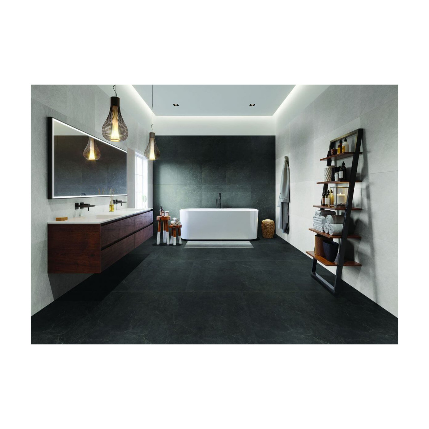 Płytka Podłogowa Ash White 59,7x59,7 Str. Ceramica Limone