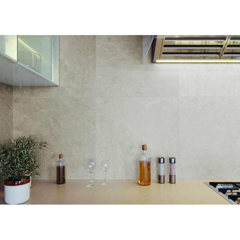Płytka Ash White Mat  119,7x119,7 Str. Ceramica Limone