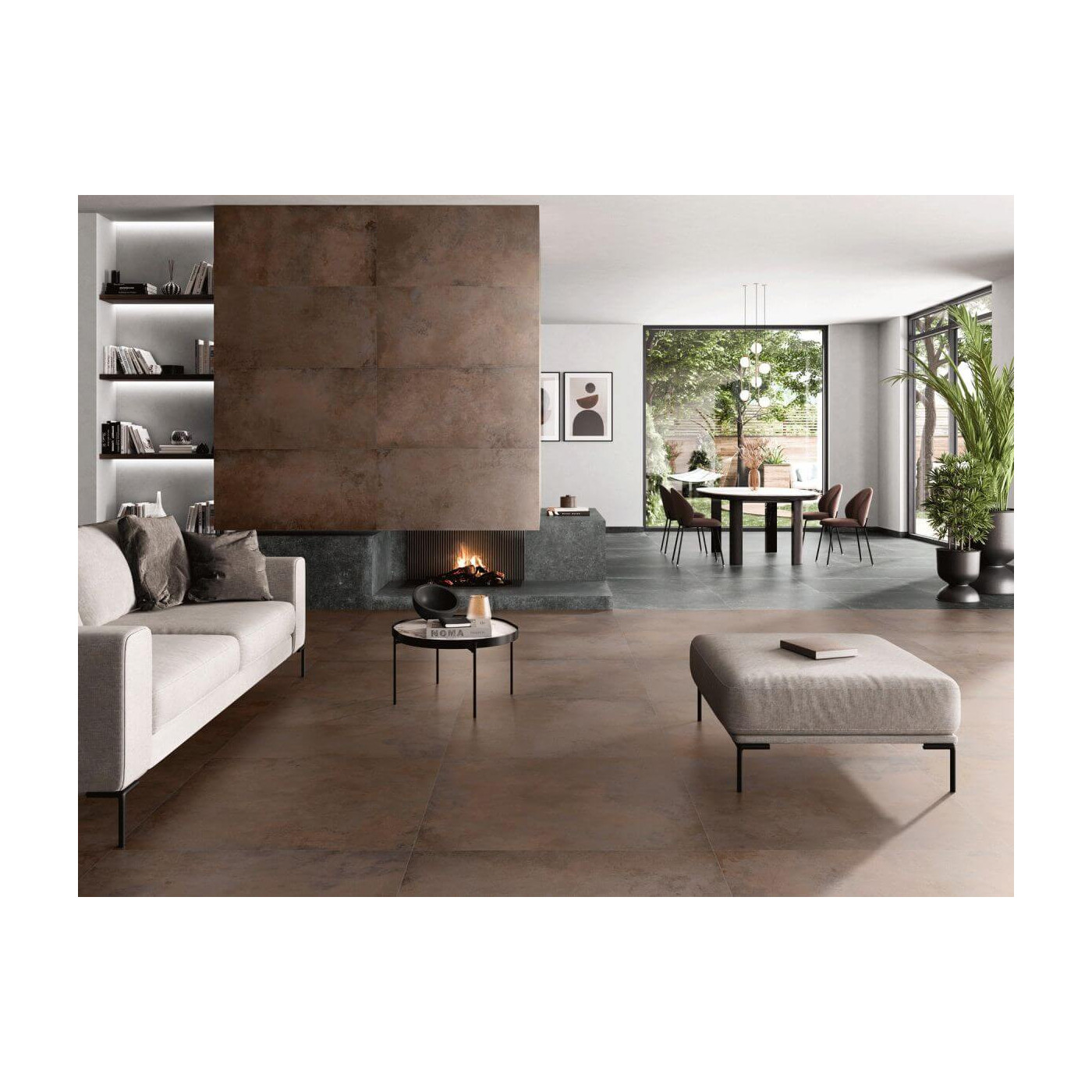 Płytka Podłogowa Piano Copper Lappato 60x120 Ceramica Limone
