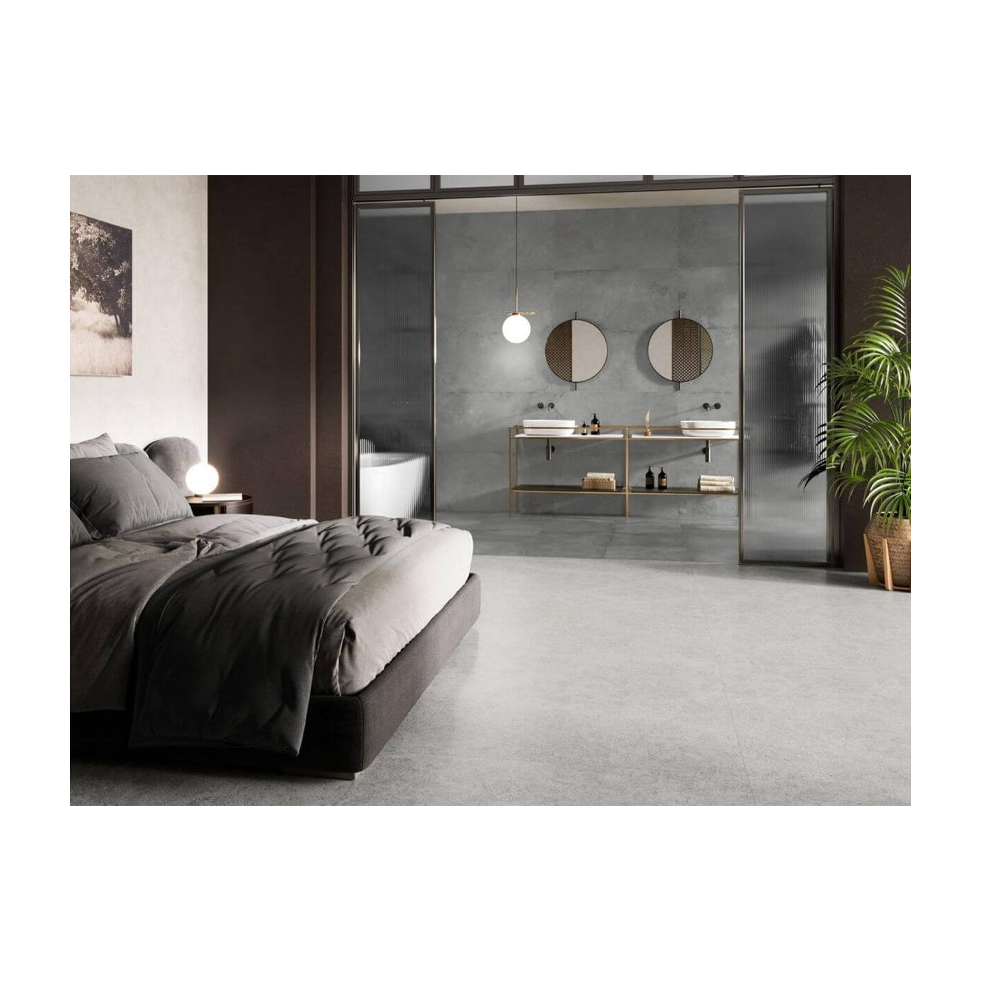 Płytka Podłogowa Piano Grey Mat 60x120 Ceramica Limone
