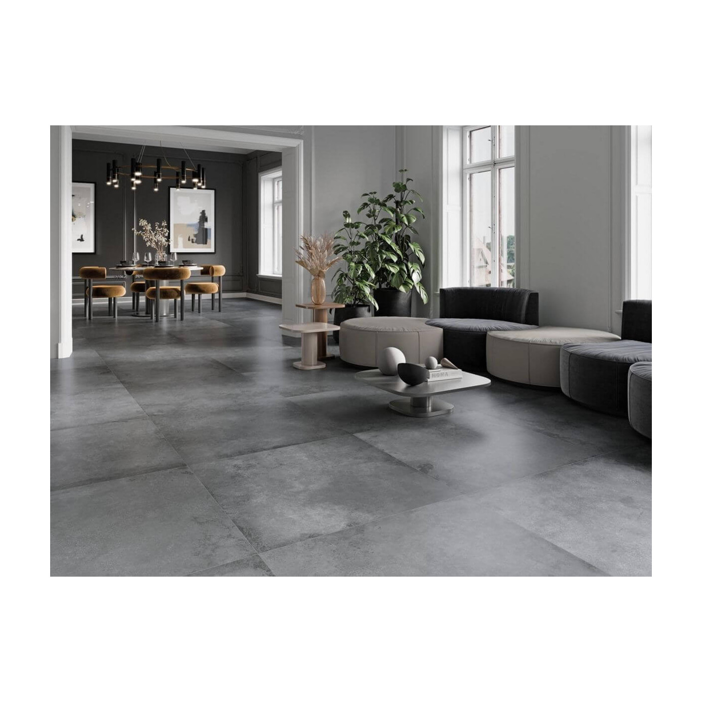 Płytka Podłogowa Piano Grey Mat 60x120 Ceramica Limone